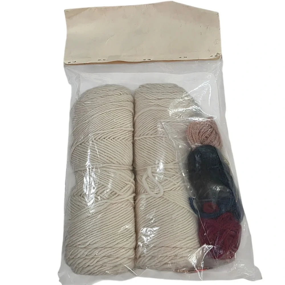 RARE Vintage Elegant Heirlooms Nutcracker‎ Christmas Stocking Knitting Kit 23